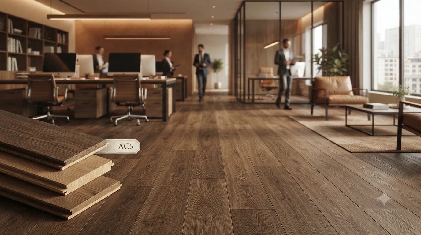 Ofis ve İş Yerleri İçin Parke Seçimi: AC Sınıfları Ne Anlama Gelir?